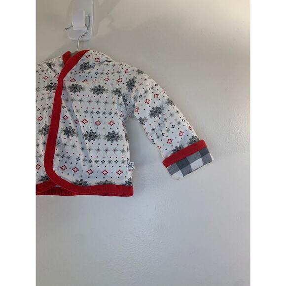 HONEST Girl’s Reversible Quilted Hoodie / Size: 6-9 Months - Picture 5 of 7